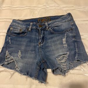 Blue Jean shorts